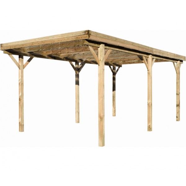 Bucher Bois Brico Depot : Carport en bois Etna Uno – 3.04 x 5.10 m – votre-abri-de-jardin.com Bucher Bois Brico Depot : Carport en bois Etna Uno – 3.04 x 5.10 m – votre-abri-de-jardin.com
