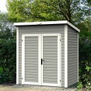 Abri de jardin SKUR 1 peint en bois  - 2.08 M2 