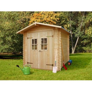 Abri de jardin en bois LOLLAND 4.32 m2 Ep 19 mm