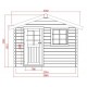 Abri de jardin bois SARTHE 7 m2 Ep. 28 mm