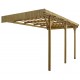 Carport en bois Mezzo 9 - 5 x 3 m