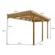 Carport en bois Mezzo 9 - 5 x 3 m